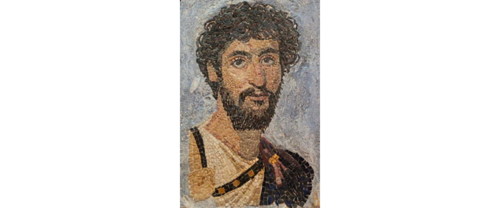 Dimitrios Panais-Fayum portrait of a military officer
