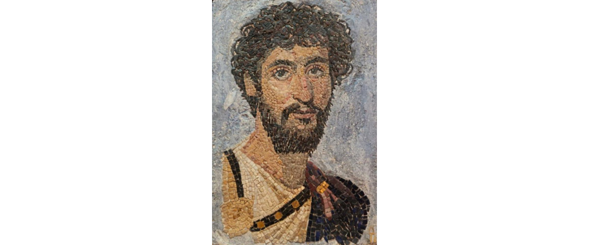 Dimitrios Panais-Fayum portrait of a military officer