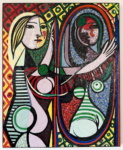 Natalia-Malysheva-Girl-Before-a-Mirror-Interpretation-of-Pablo-Picassos-painting